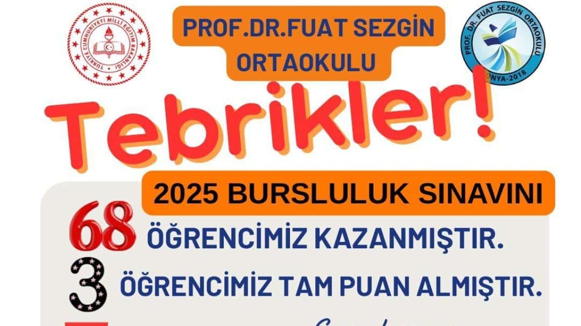 BURSLULUK SINAVINDA BÜYÜK BAŞARI